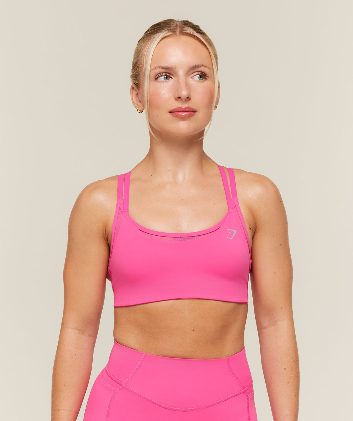 Hybrid Sports Bra - Energy Pink — imagem 1