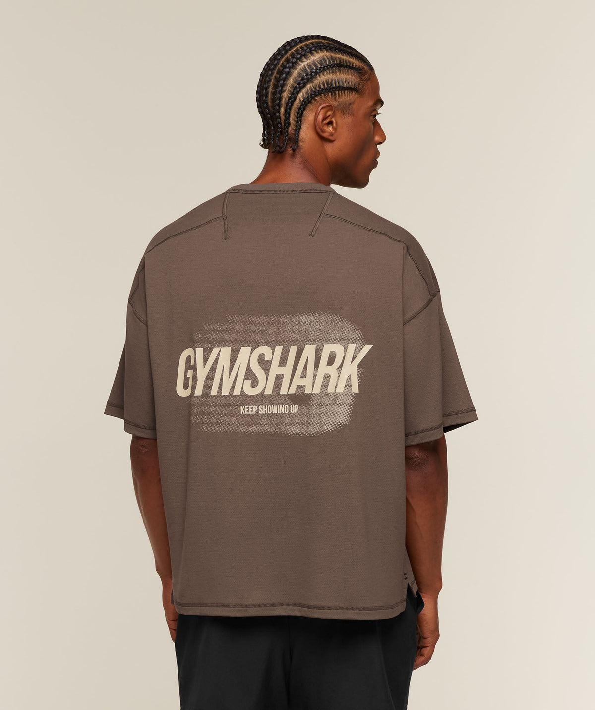 Hybrid T-Shirt - Soft Brown — imagem 5