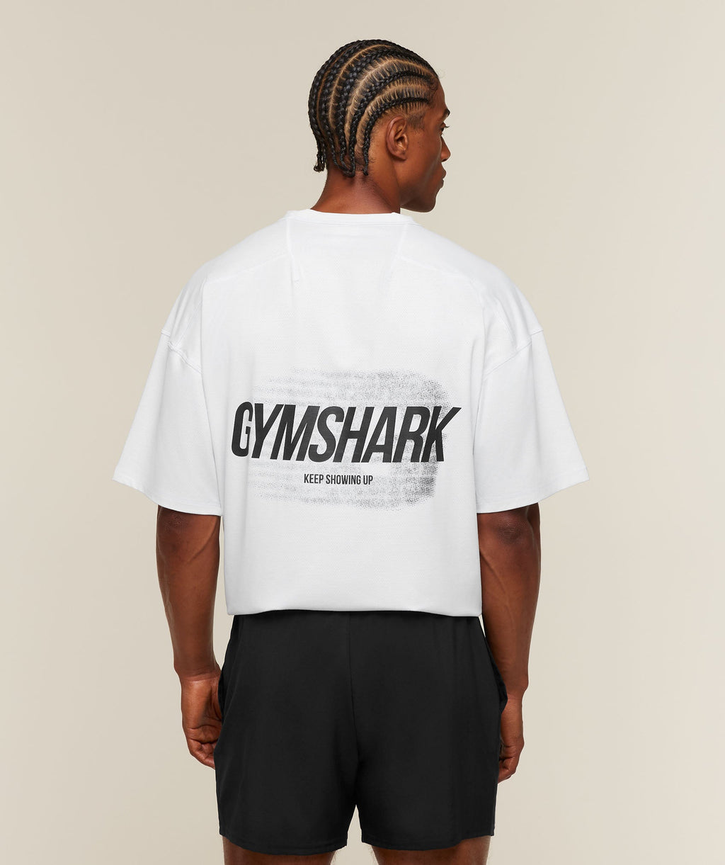 Hybrid T-Shirt - White — imagem 1