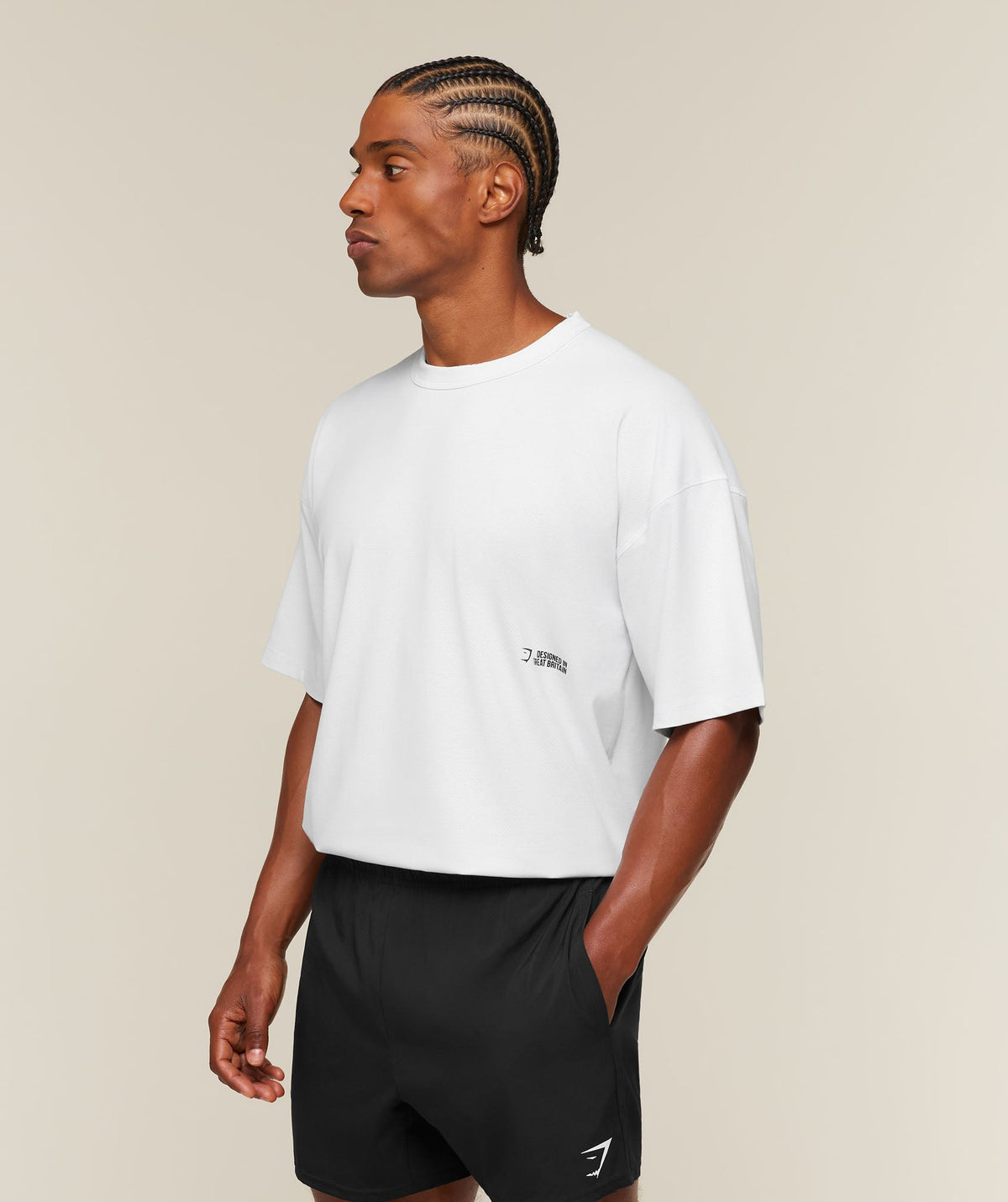 Hybrid T-Shirt - White — imagem 4