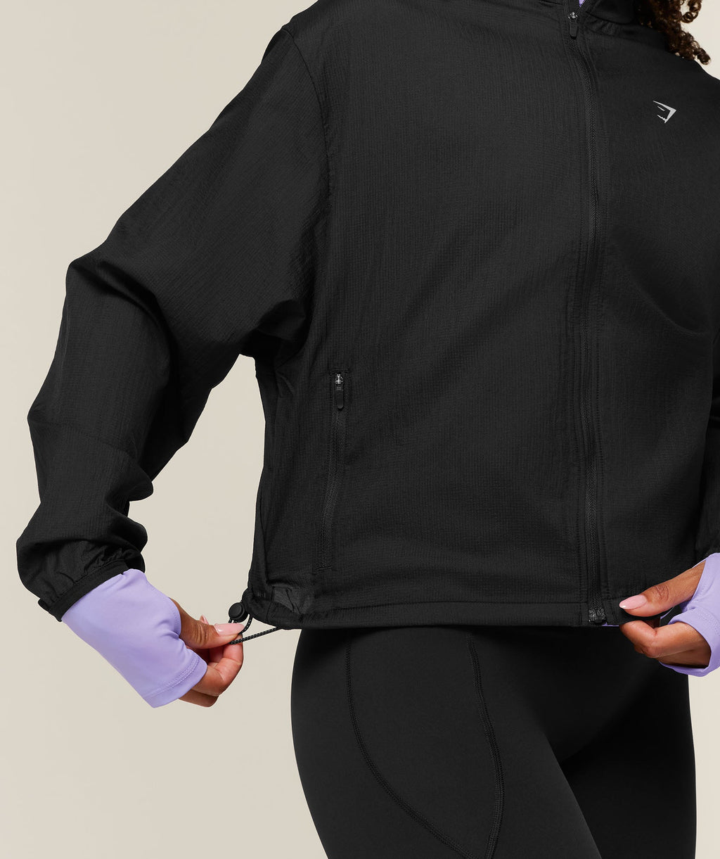 Hybrid Track Jacket - Black — imagem 4