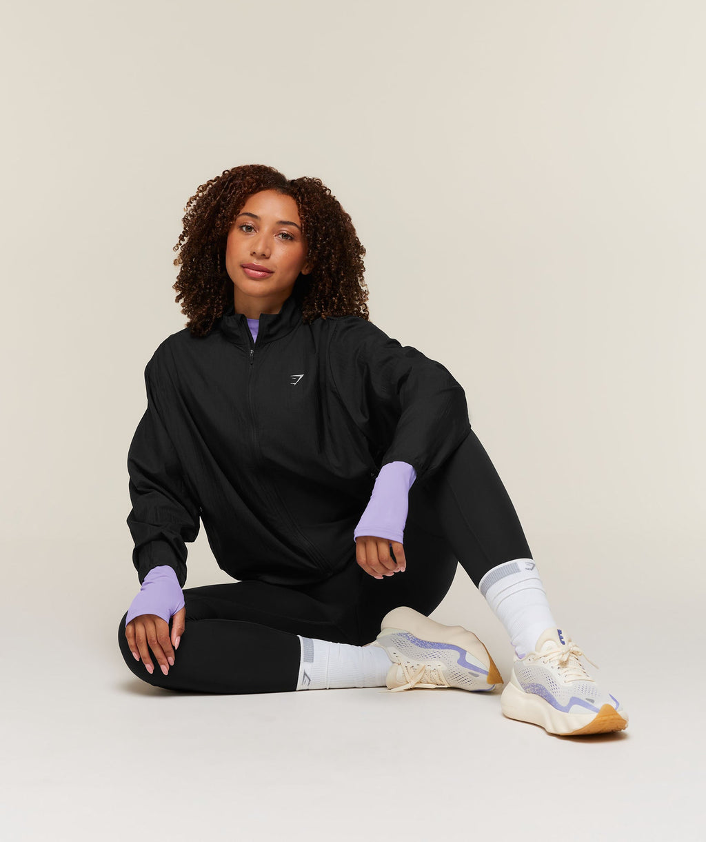 Hybrid Track Jacket - Black — imagem 6
