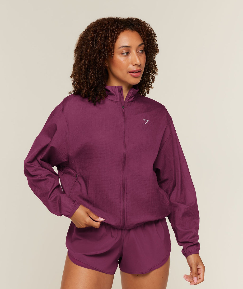 Hybrid Track Jacket - Strength Pink — imagem 1