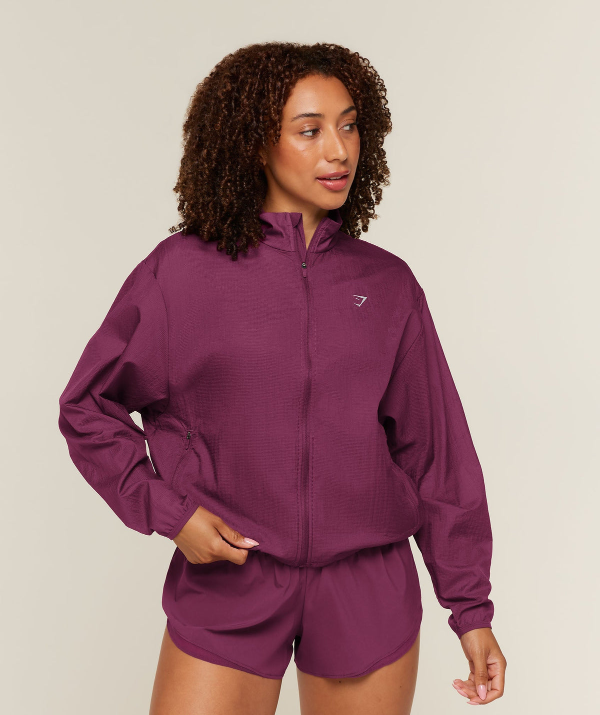 Hybrid Track Jacket - Strength Pink — imagem 1