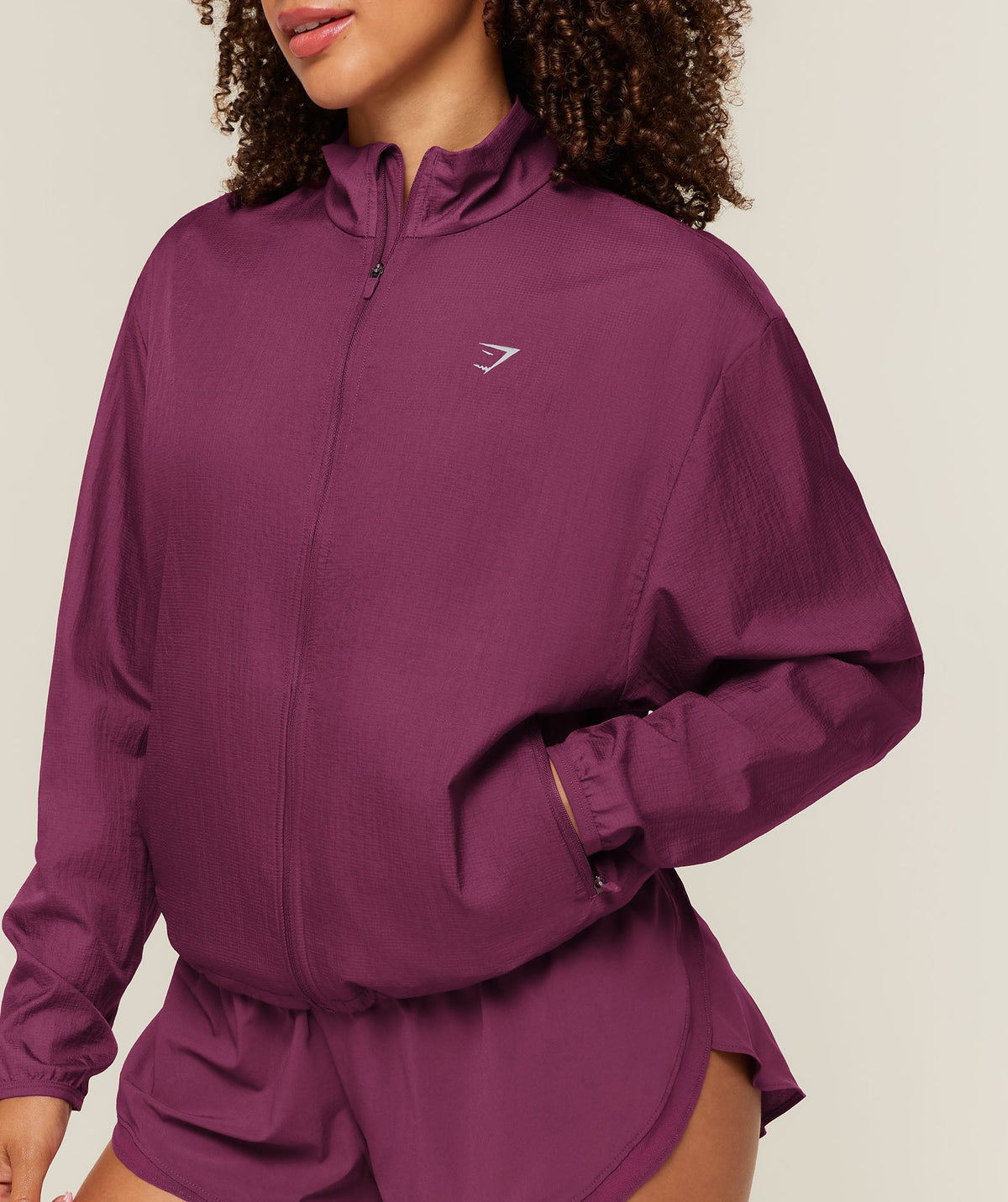 Hybrid Track Jacket - Strength Pink — imagem 4