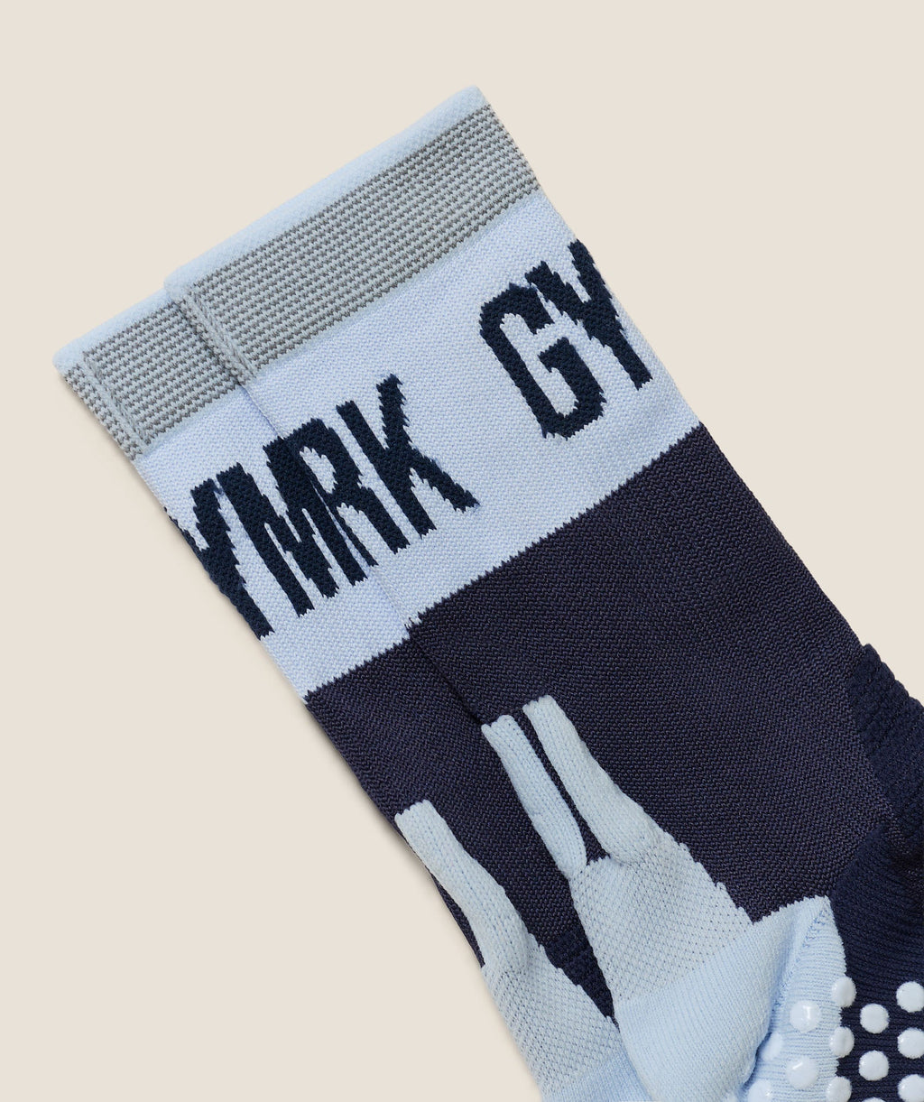 Hybrid Training Grip Socks Single - Heavy Blue/Tranquil Blue — imagem 2