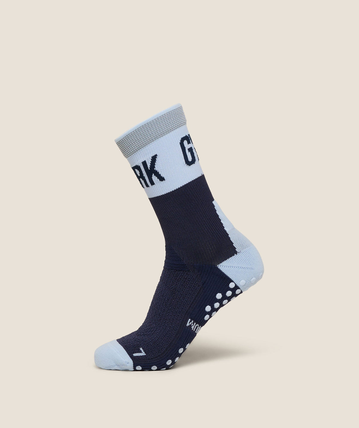Hybrid Training Grip Socks Single - Heavy Blue/Tranquil Blue — imagem 1