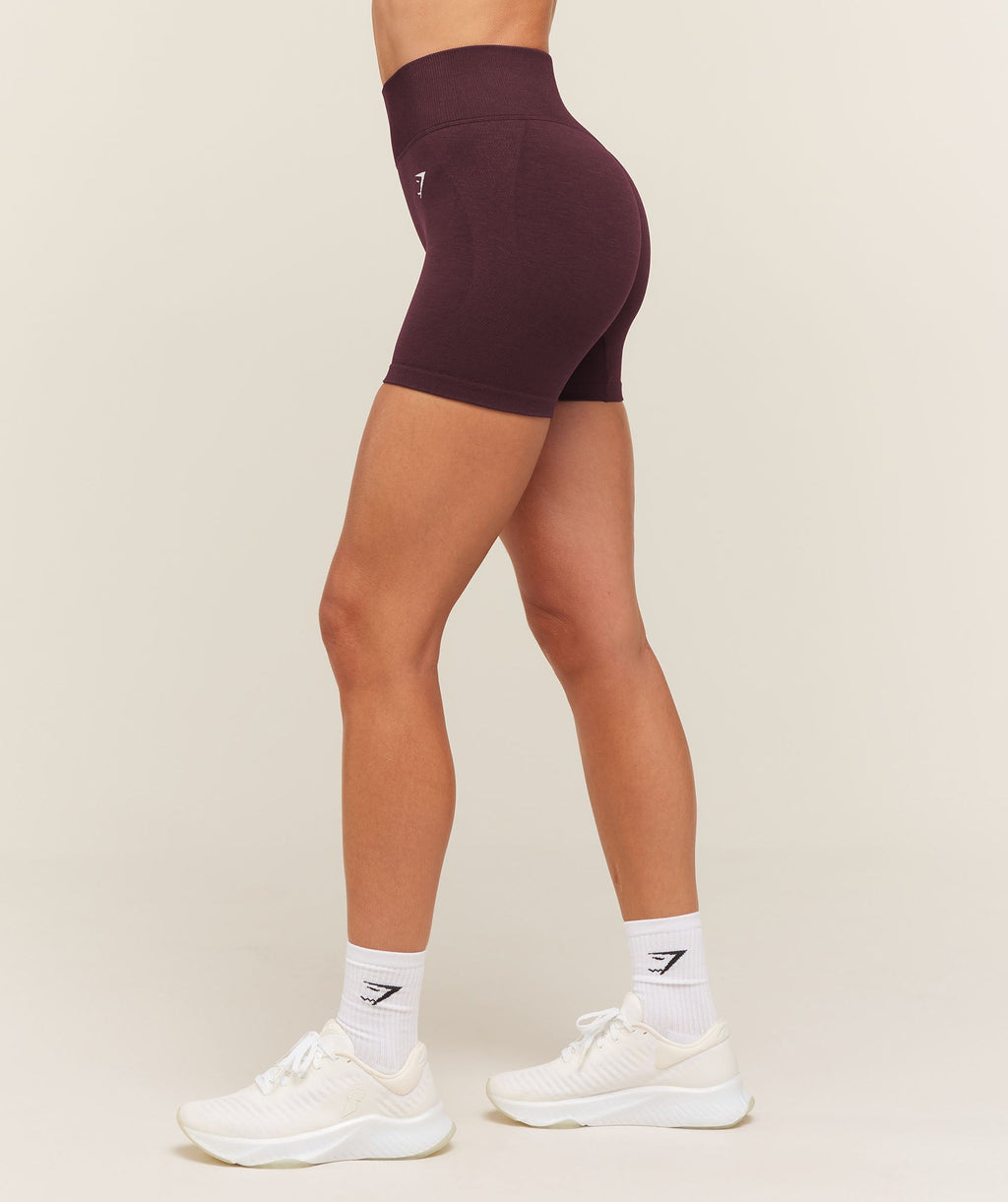 Relay Seamless High-Rise Shorts - Cherry Purple — imagem 6