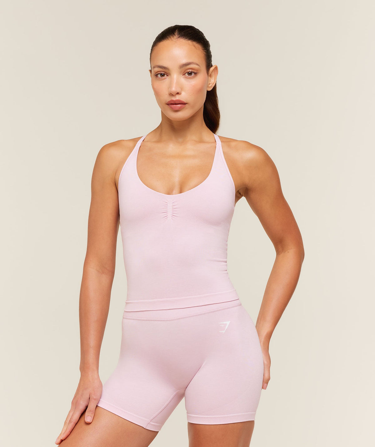 Relay Tank with Shelf - Haze Pink — imagem 3