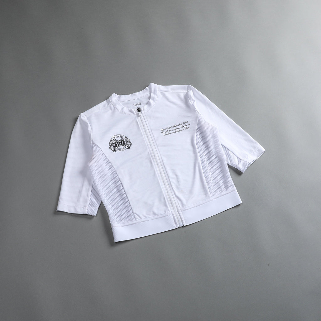 She Loyalty Armor Cycling Jersey in White - imagem 6