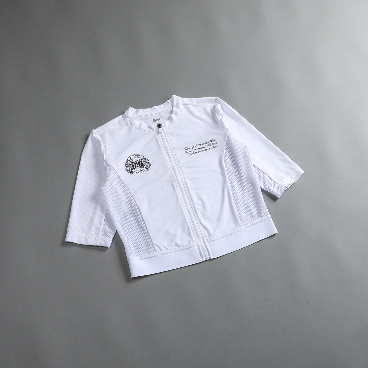She Loyalty Armor Cycling Jersey in White - imagem 6