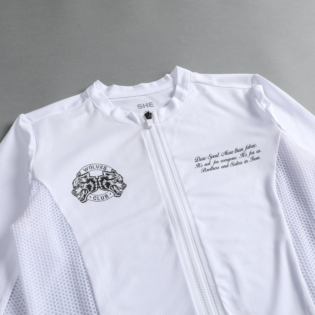 She Loyalty Armor Cycling Jersey in White - imagem 7