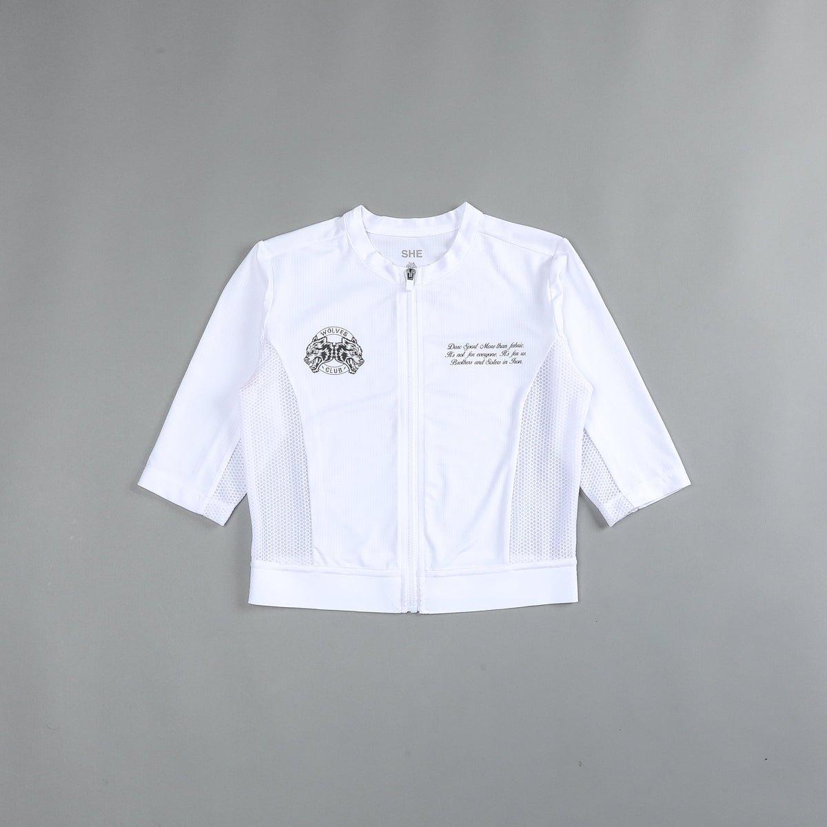 She Loyalty Armor Cycling Jersey in White - imagem 3