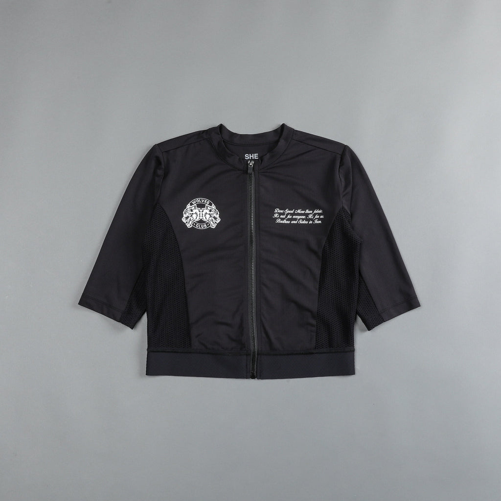 She Loyalty Armor Cycling Jersey in Black - imagem 3