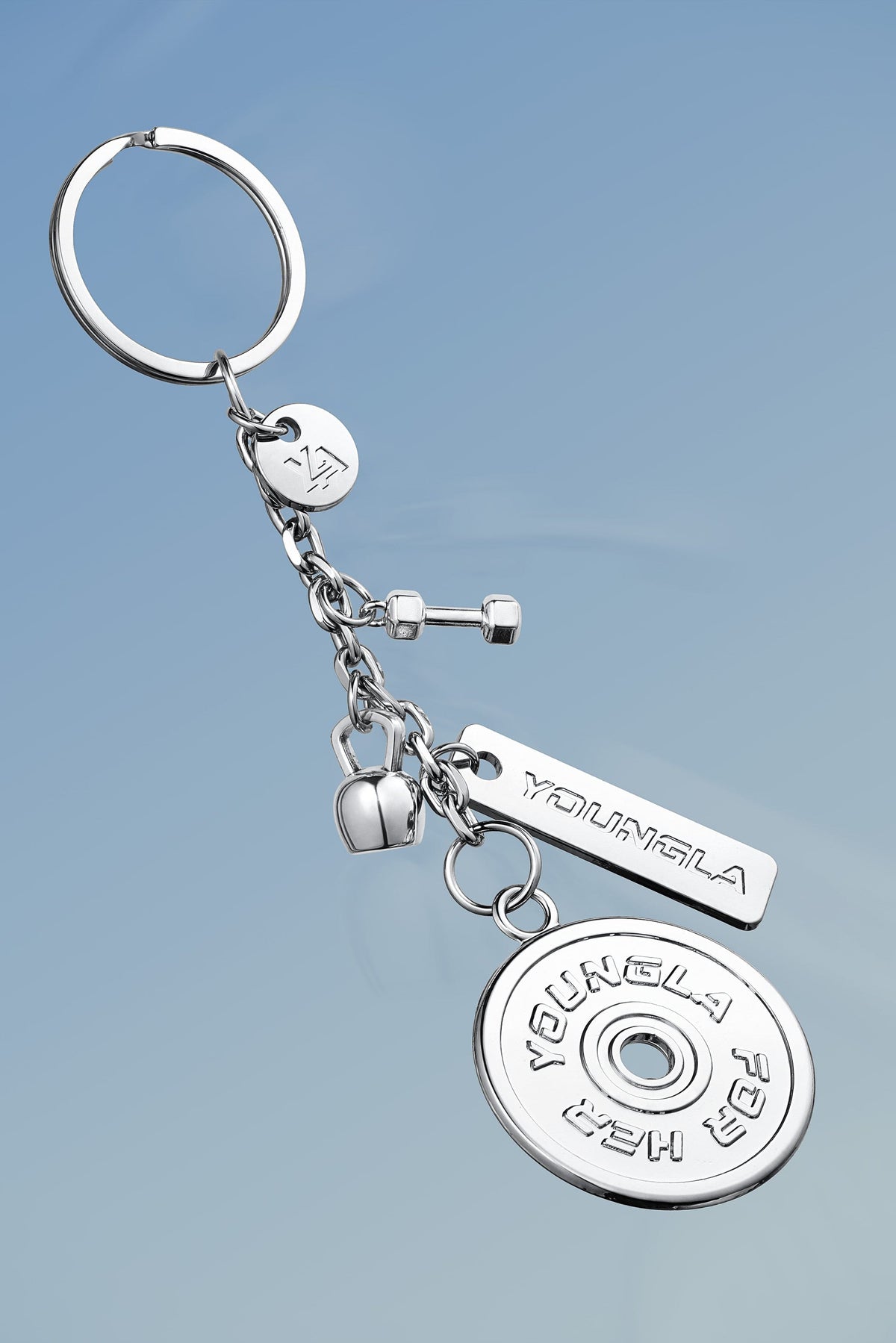 W6130 - Metal Gym Keychain — imagem principal