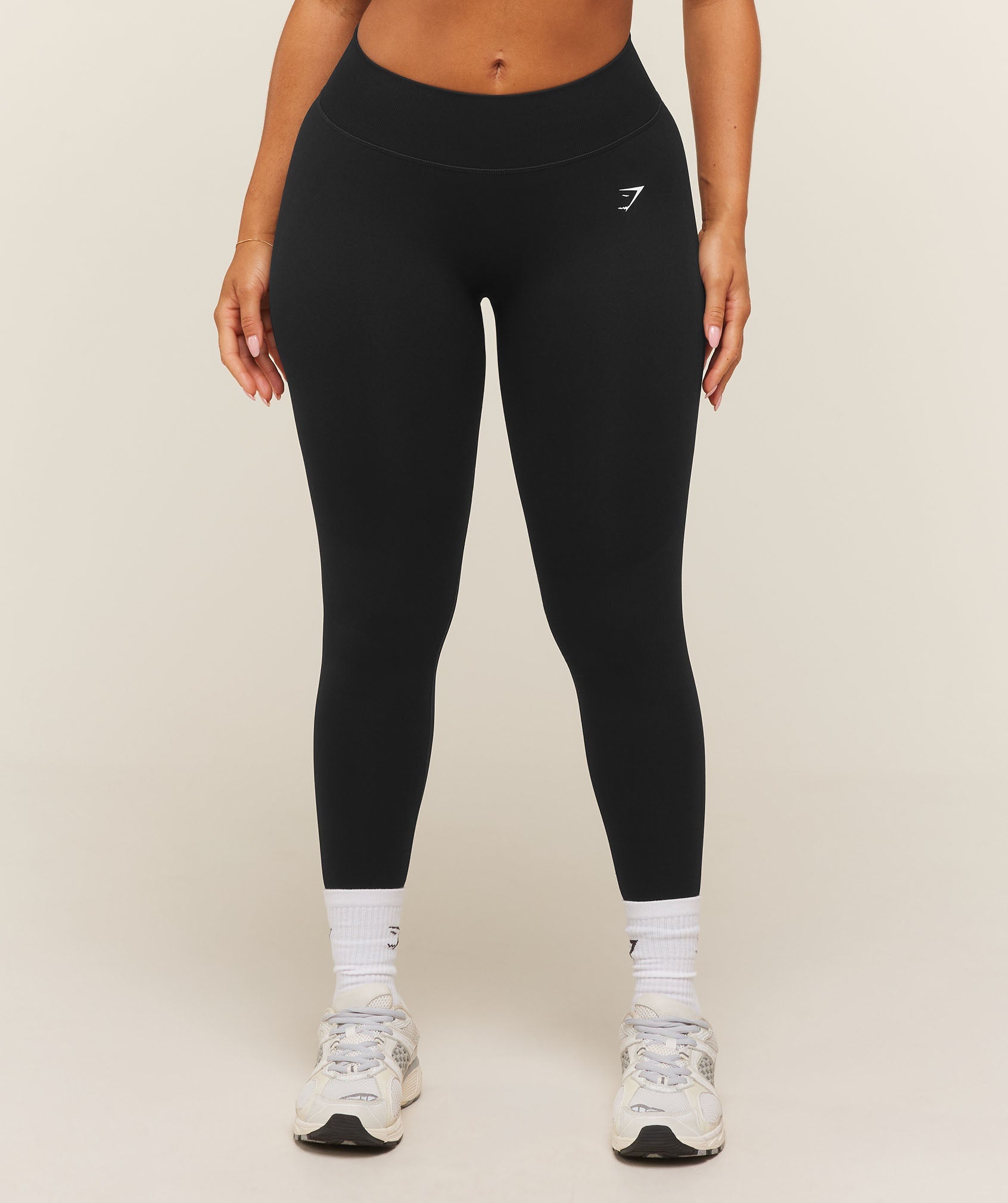 Lift Seamless 2.0 Mid-Rise Leggings - Black — imagem 2