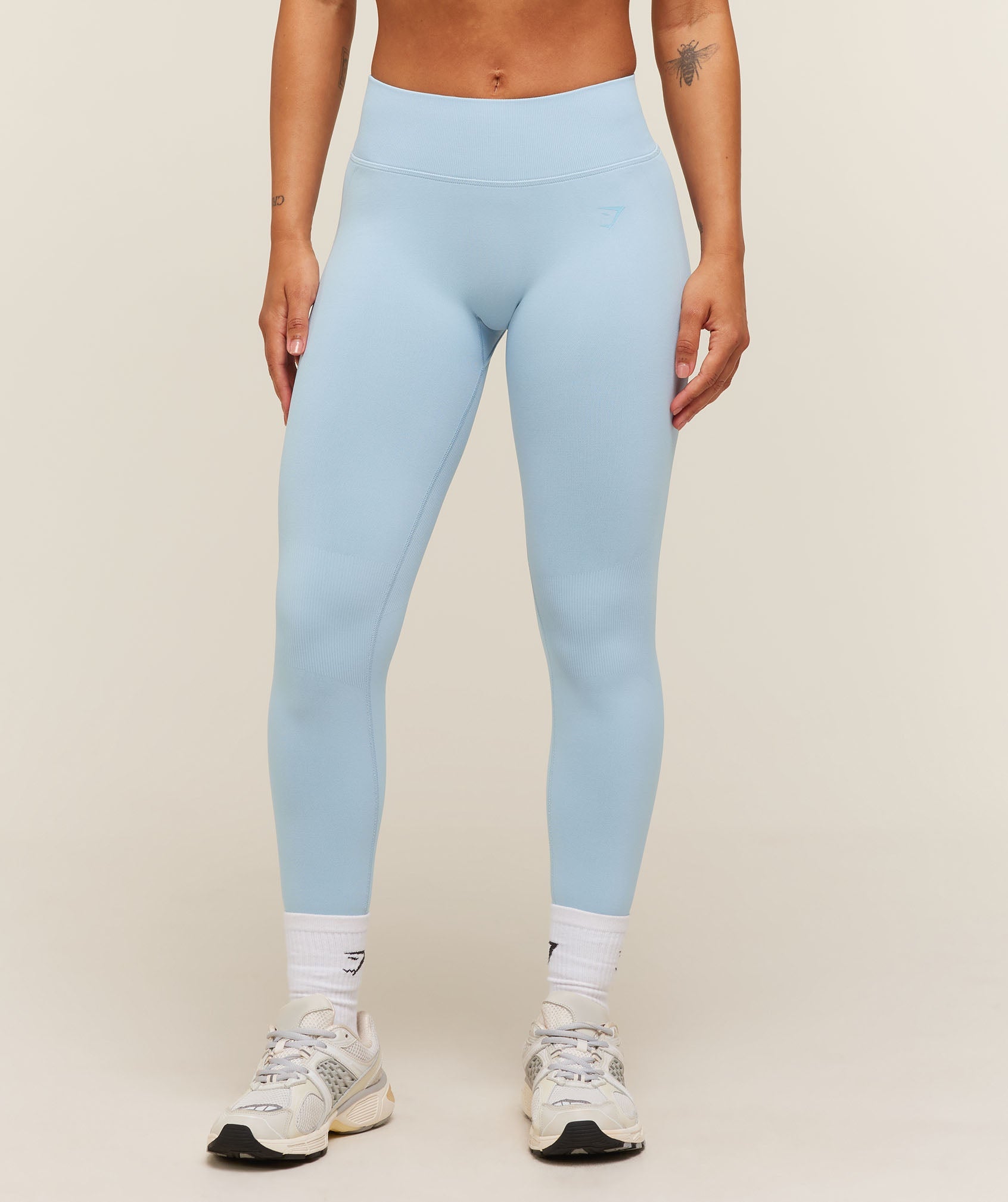 Lift Seamless 2.0 Mid-Rise Leggings - Chilled Blue — imagem 2