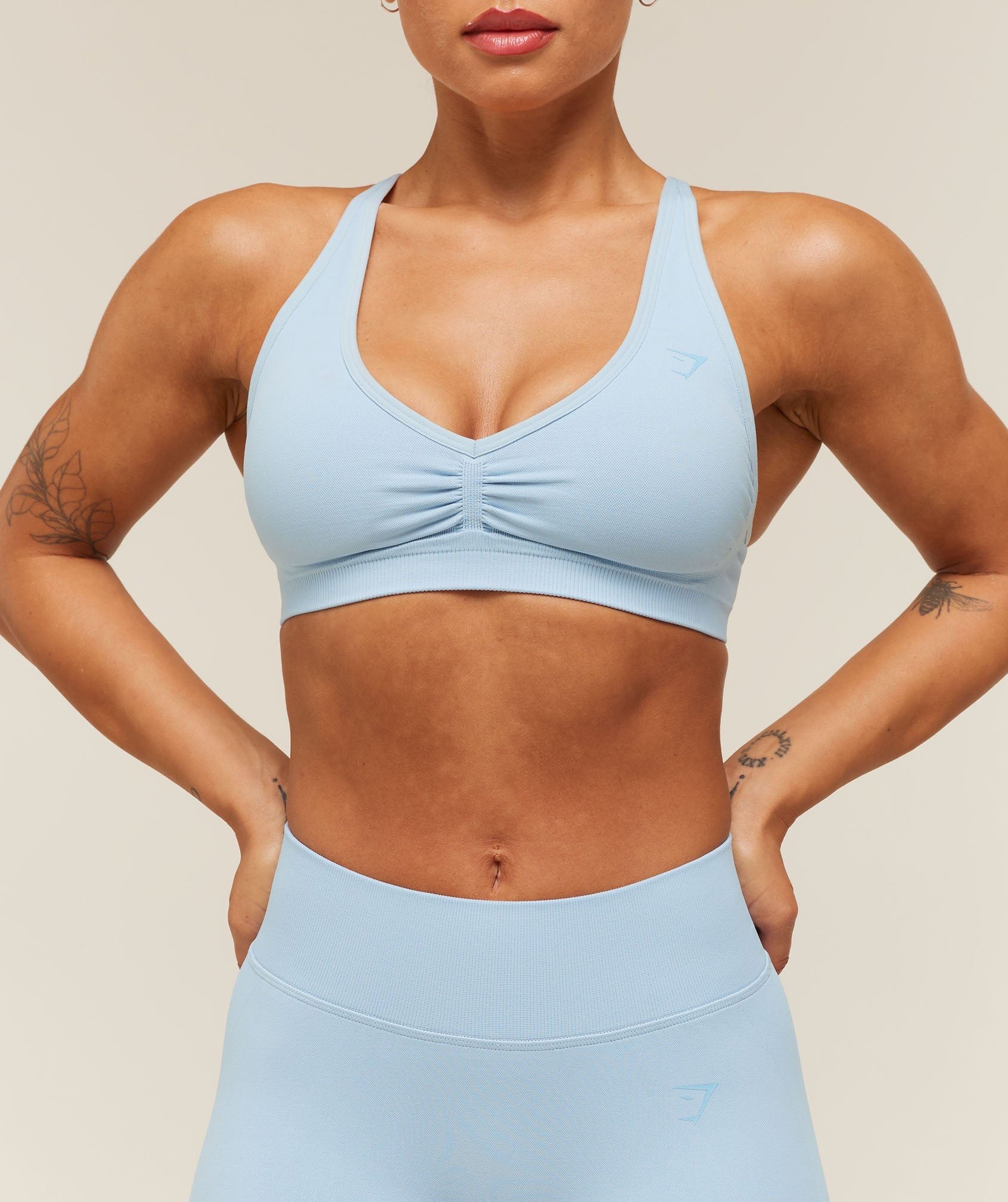 Lift Seamless 2.0 Mid-Rise Leggings - Chilled Blue — imagem 8