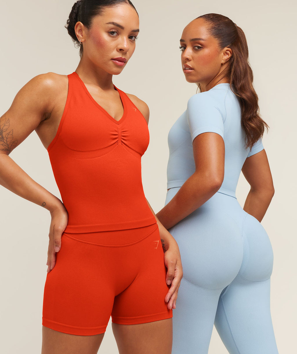 Lift Seamless 2.0 Mid-Rise Leggings - Chilled Blue — imagem 6