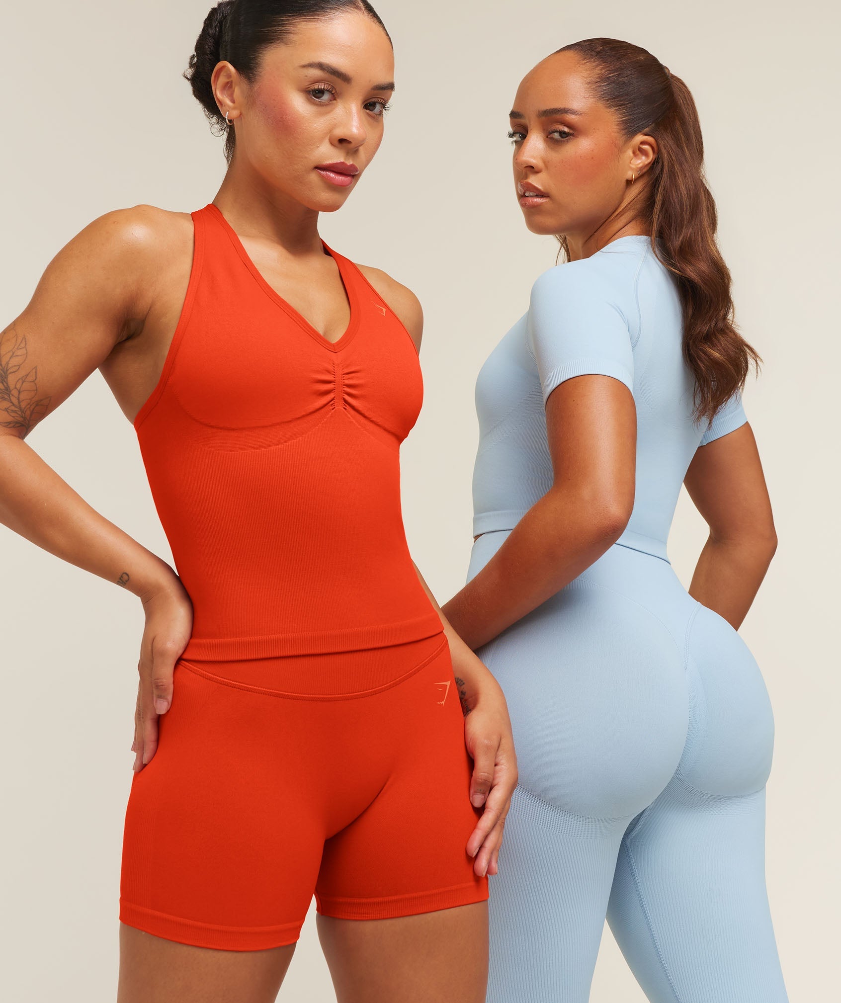 Lift Seamless 2.0 Mid-Rise Leggings - Chilled Blue — imagem 6