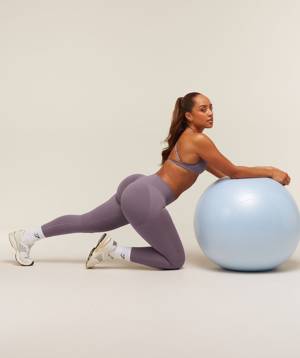 Lift Seamless 2.0 Mid-Rise Leggings - Dusk Purple — imagem 6