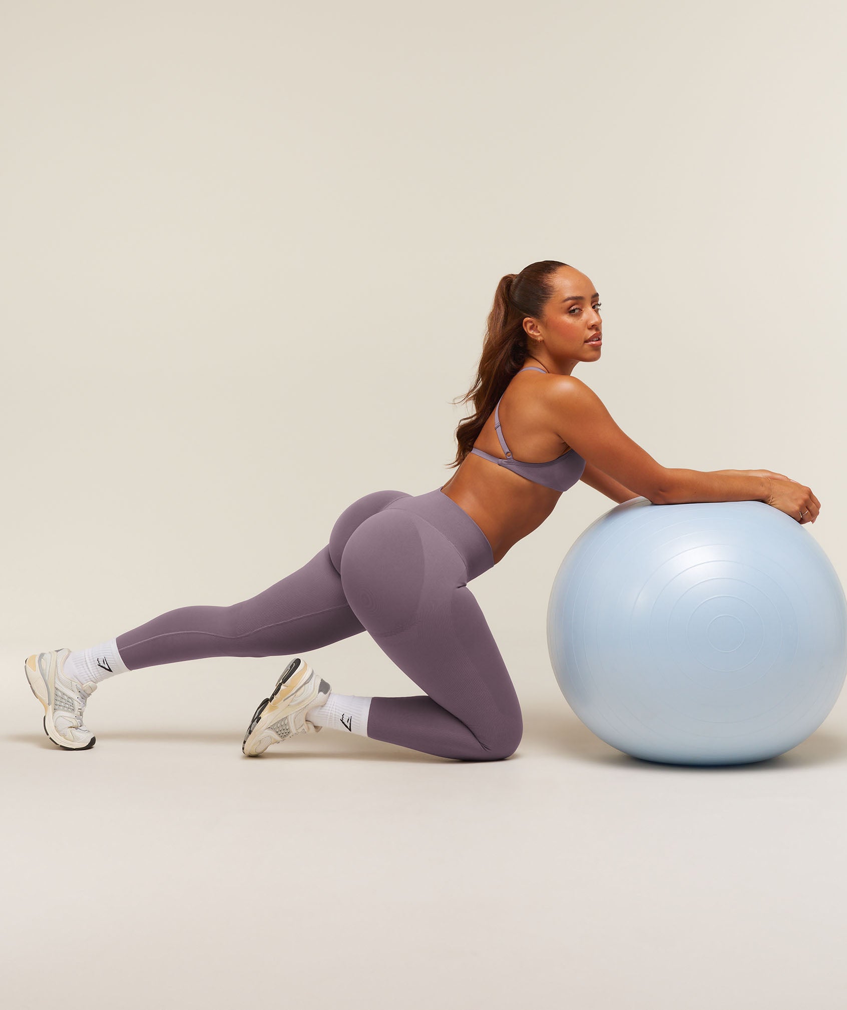 Lift Seamless 2.0 Mid-Rise Leggings - Dusk Purple — imagem 6