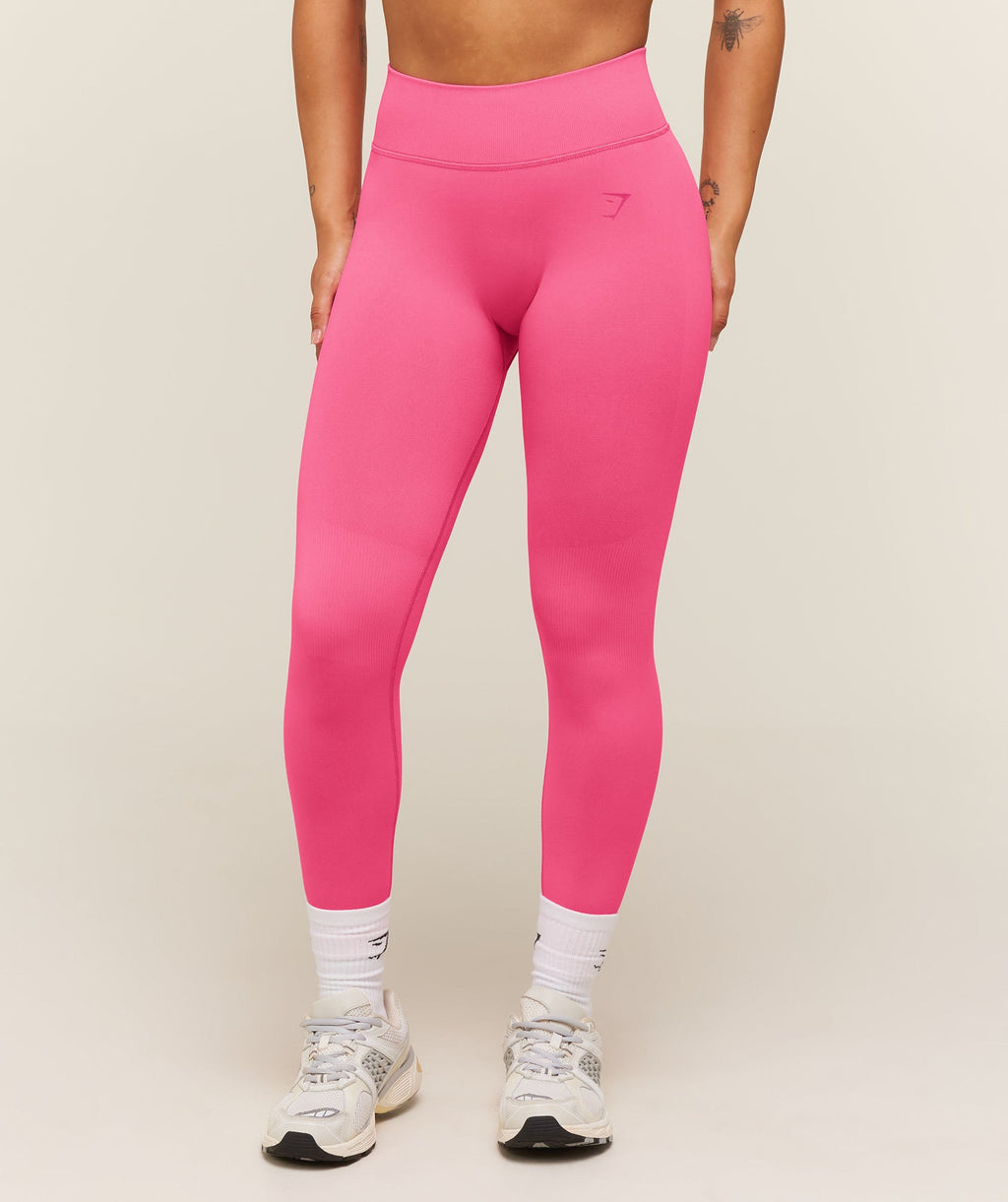 Lift Seamless 2.0 Mid-Rise Leggings - Physical Pink — imagem 2