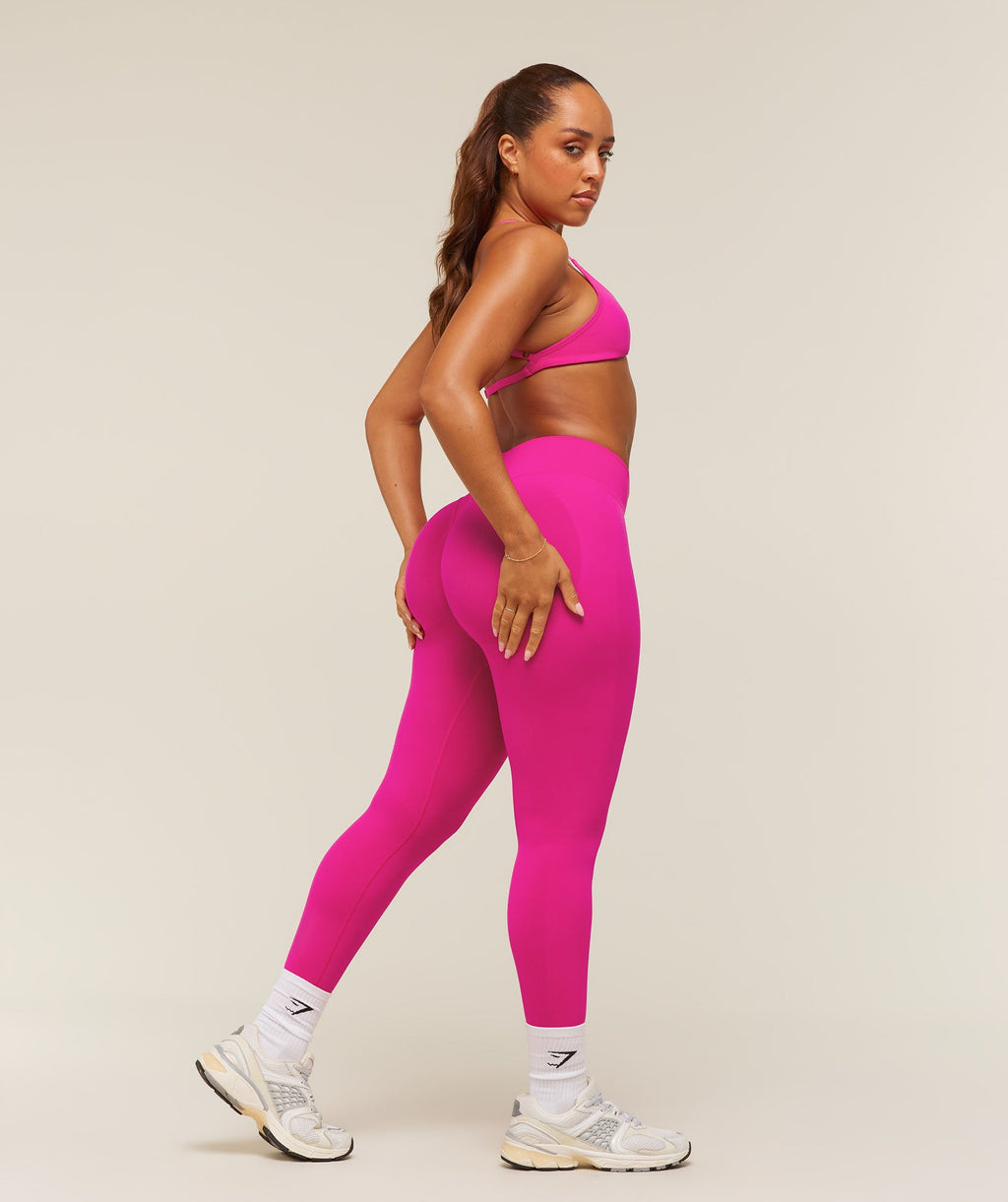 Lift Seamless 2.0 Mid-Rise Leggings - Super-Set Pink — imagem 6
