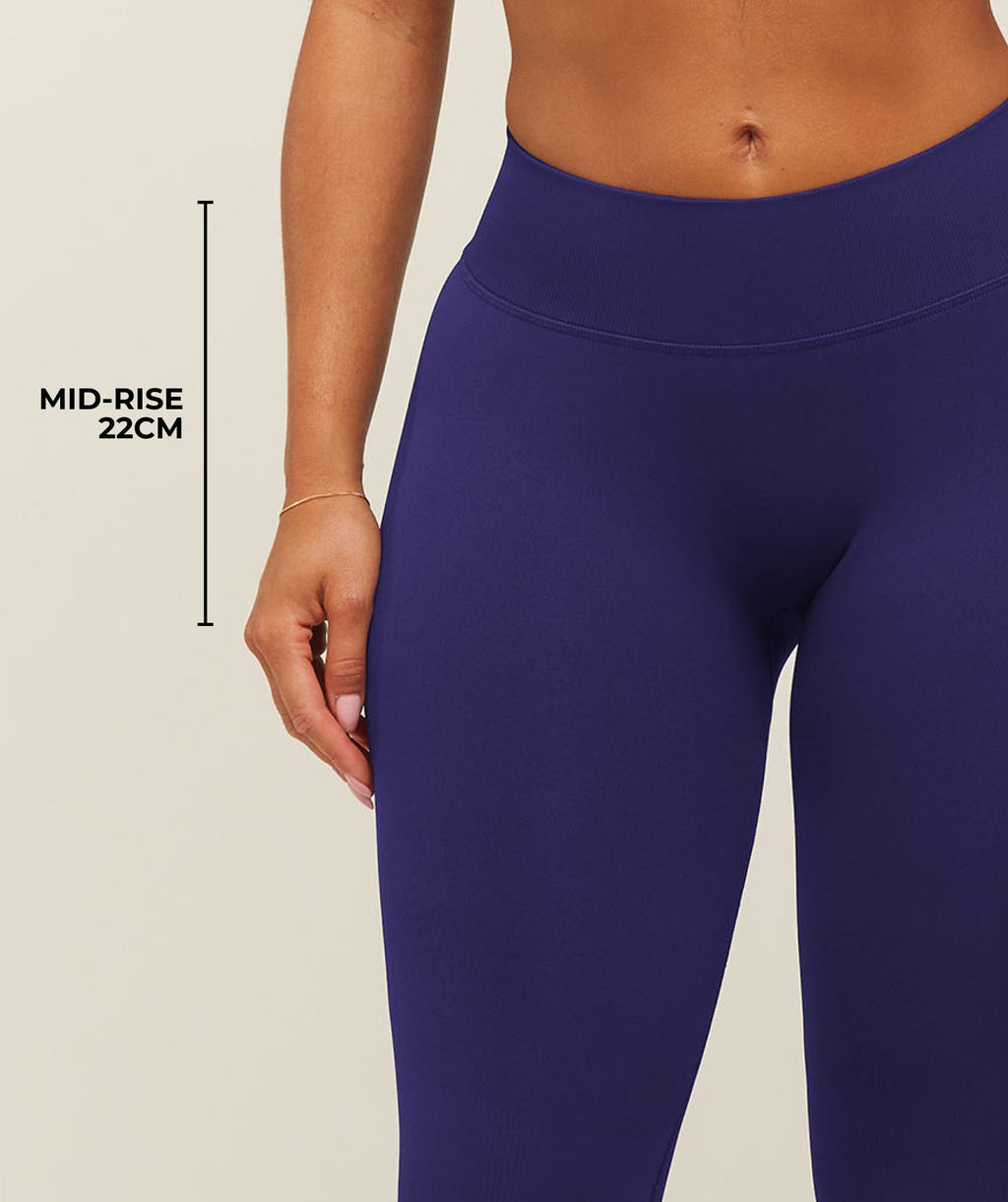 Lift Seamless 2.0 Mid-Rise Leggings - Indigo Purple — imagem 4