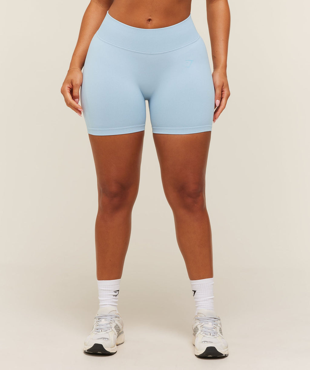 Lift Seamless 2.0 Mid-Rise Shorts - Chilled Blue — imagem 1