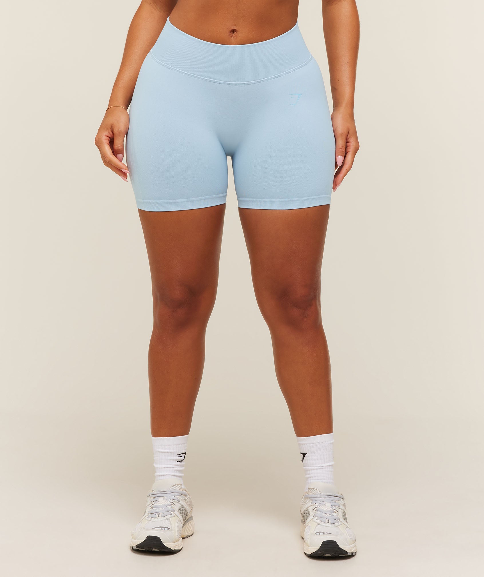 Lift Seamless 2.0 Mid-Rise Shorts - Chilled Blue — imagem 1