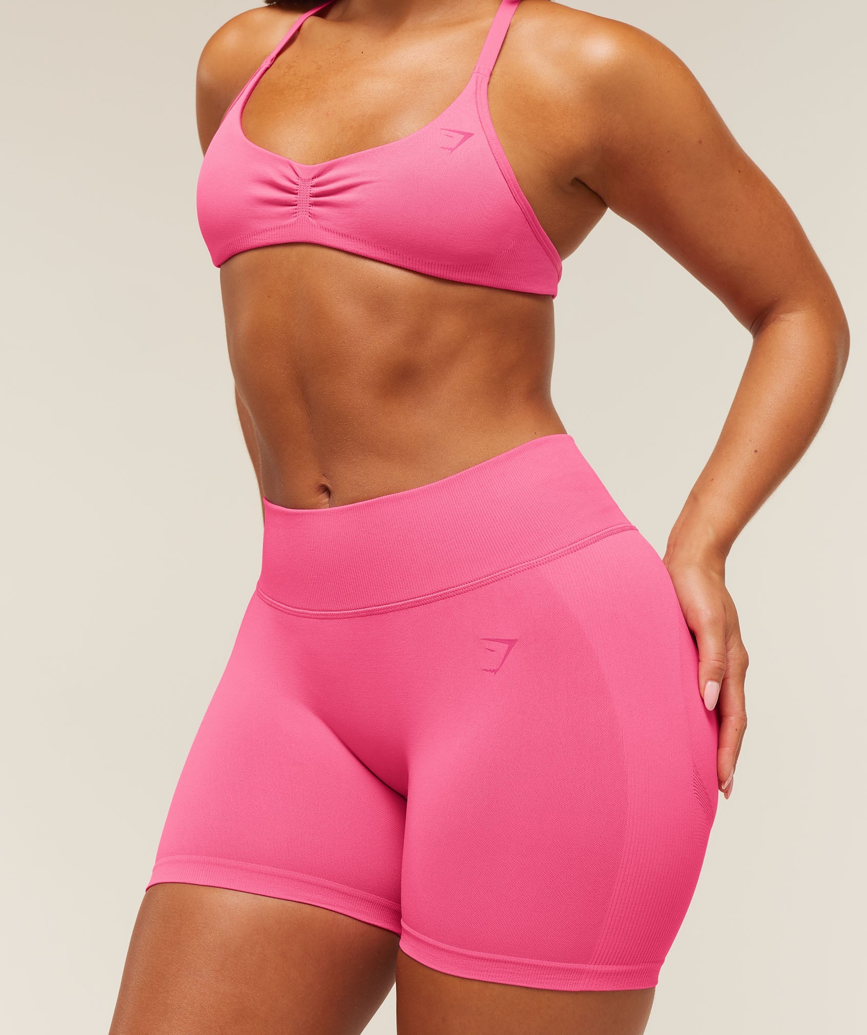 Lift Seamless 2.0 Mid-Rise Shorts - Physical Pink — imagem 6