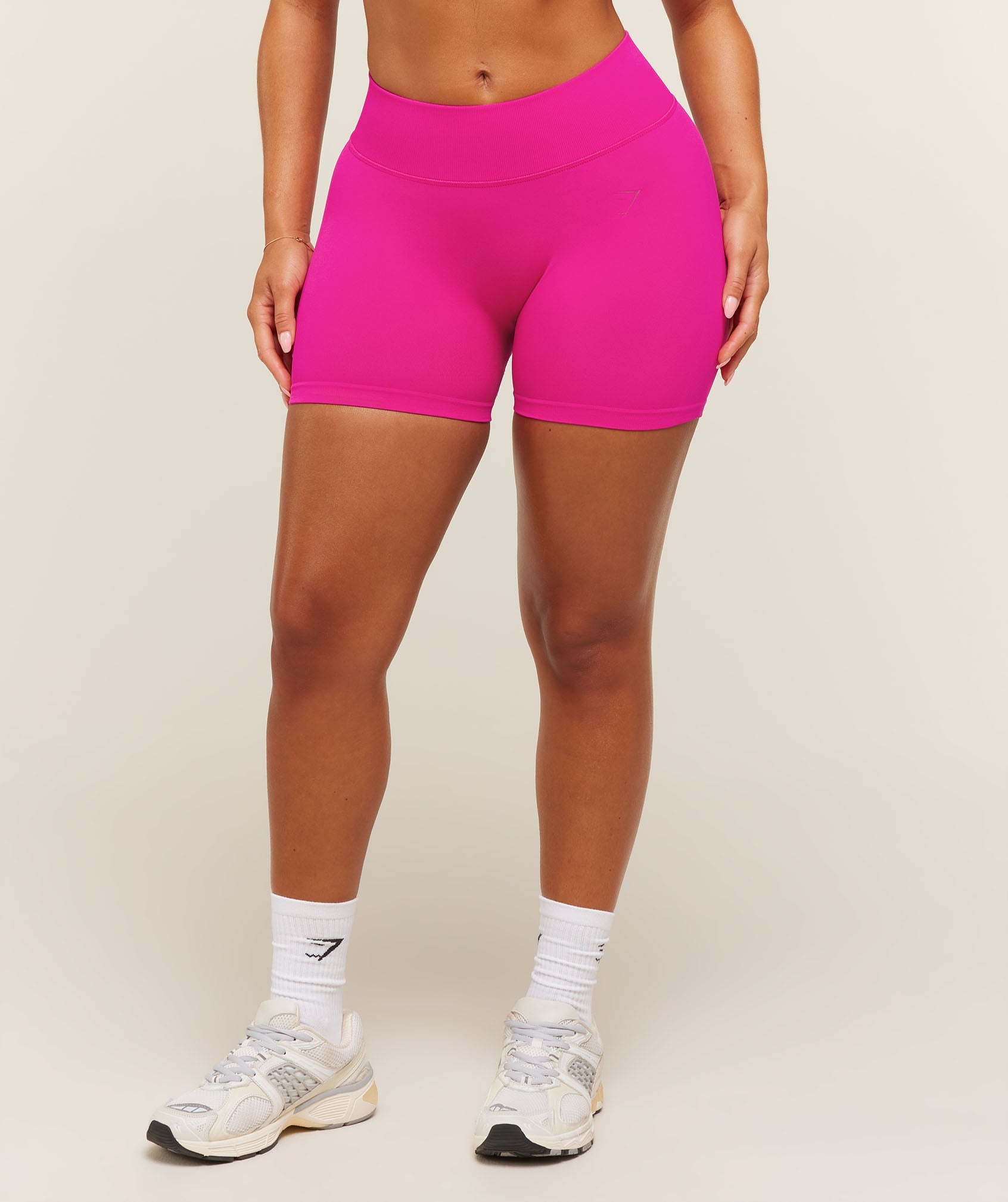 Lift Seamless 2.0 Mid-Rise Shorts - Super-Set Pink — imagem 1