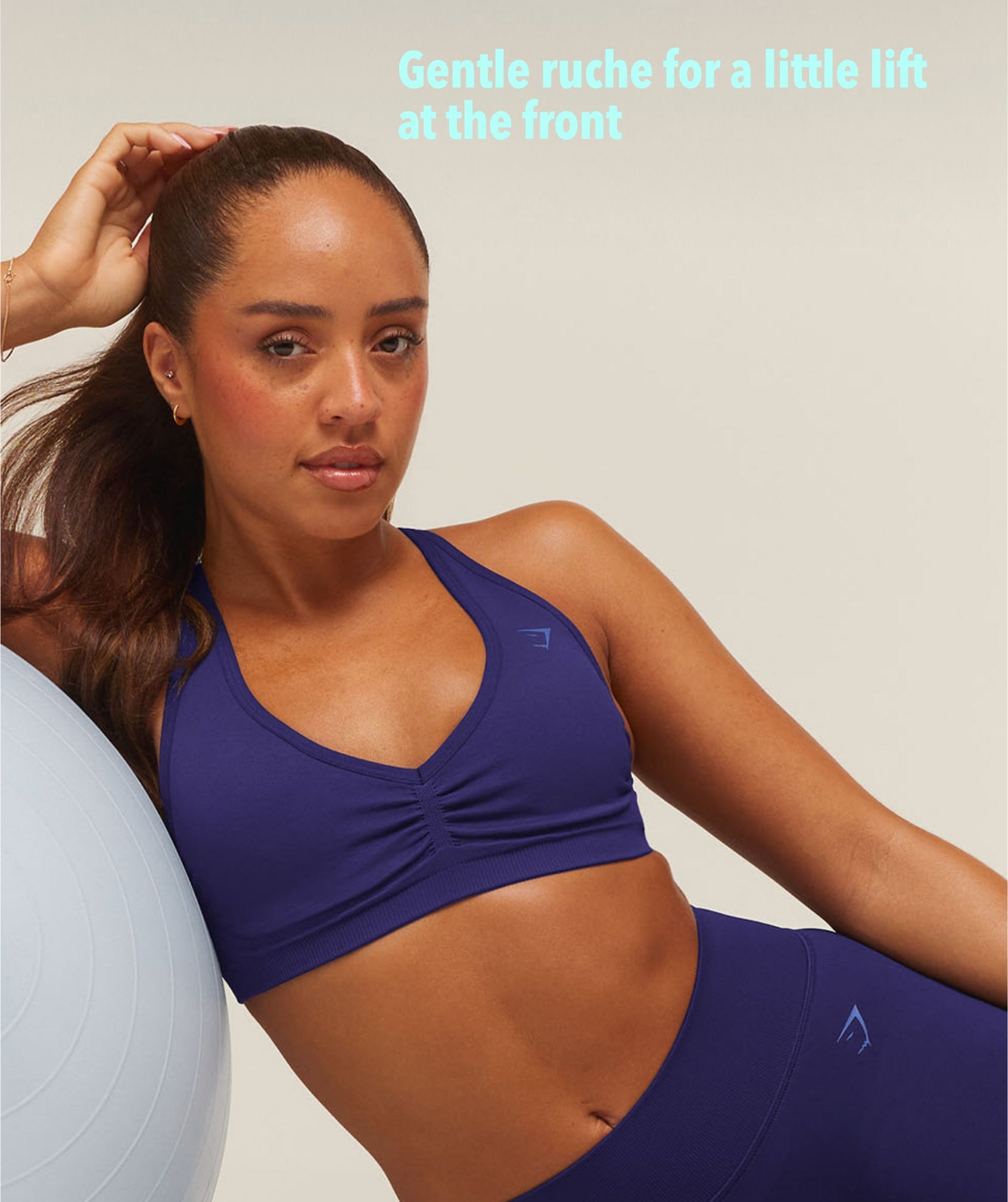 Lift Seamless Sports Bra - Indigo Purple — imagem 3