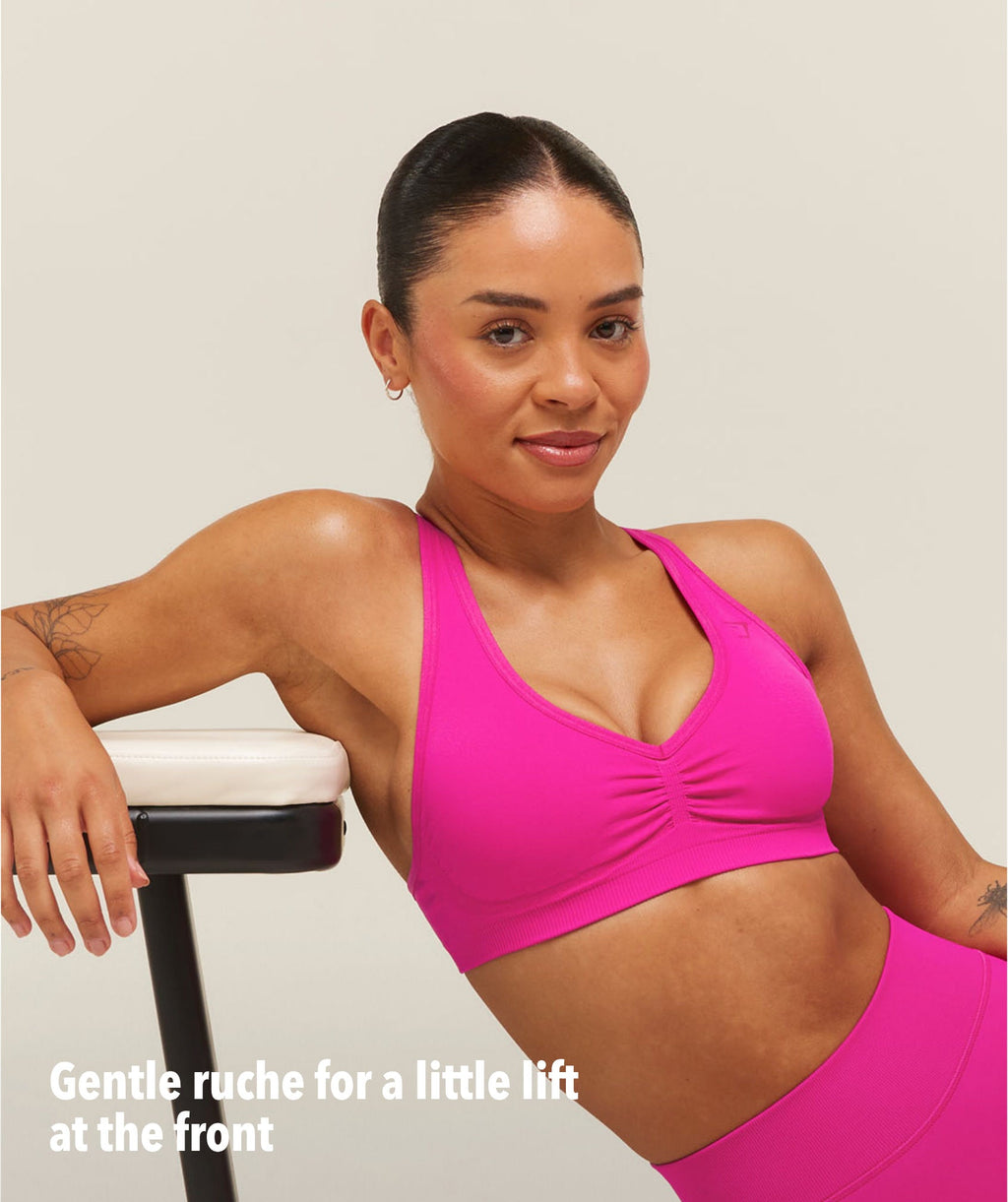 Lift Seamless Sports Bra - Super-Set Pink — imagem 3