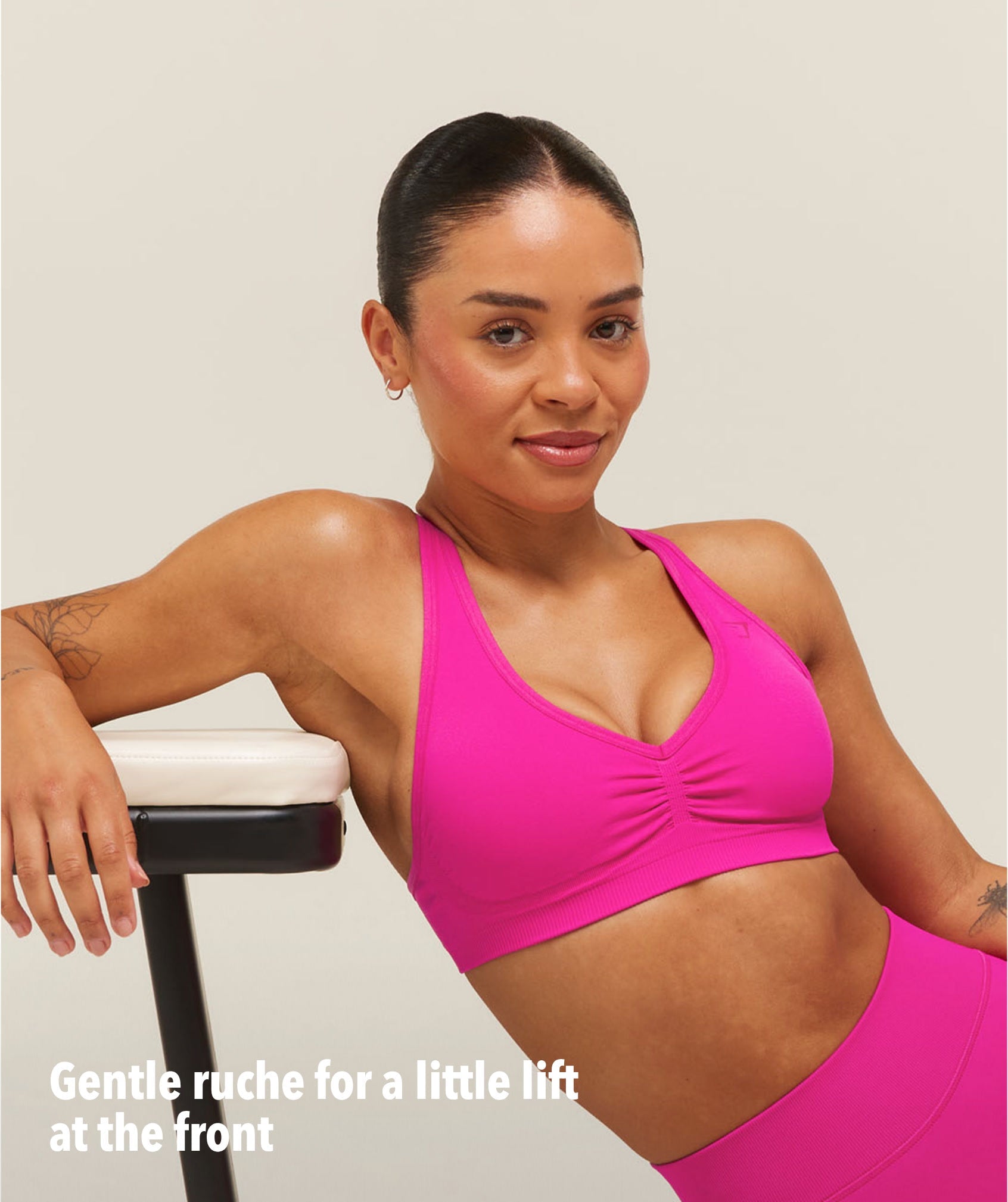 Lift Seamless Sports Bra - Super-Set Pink — imagem 3