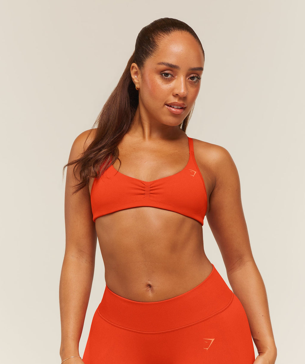Lift Seamless 2.0 Sports Bra - Bold Orange — imagem 1
