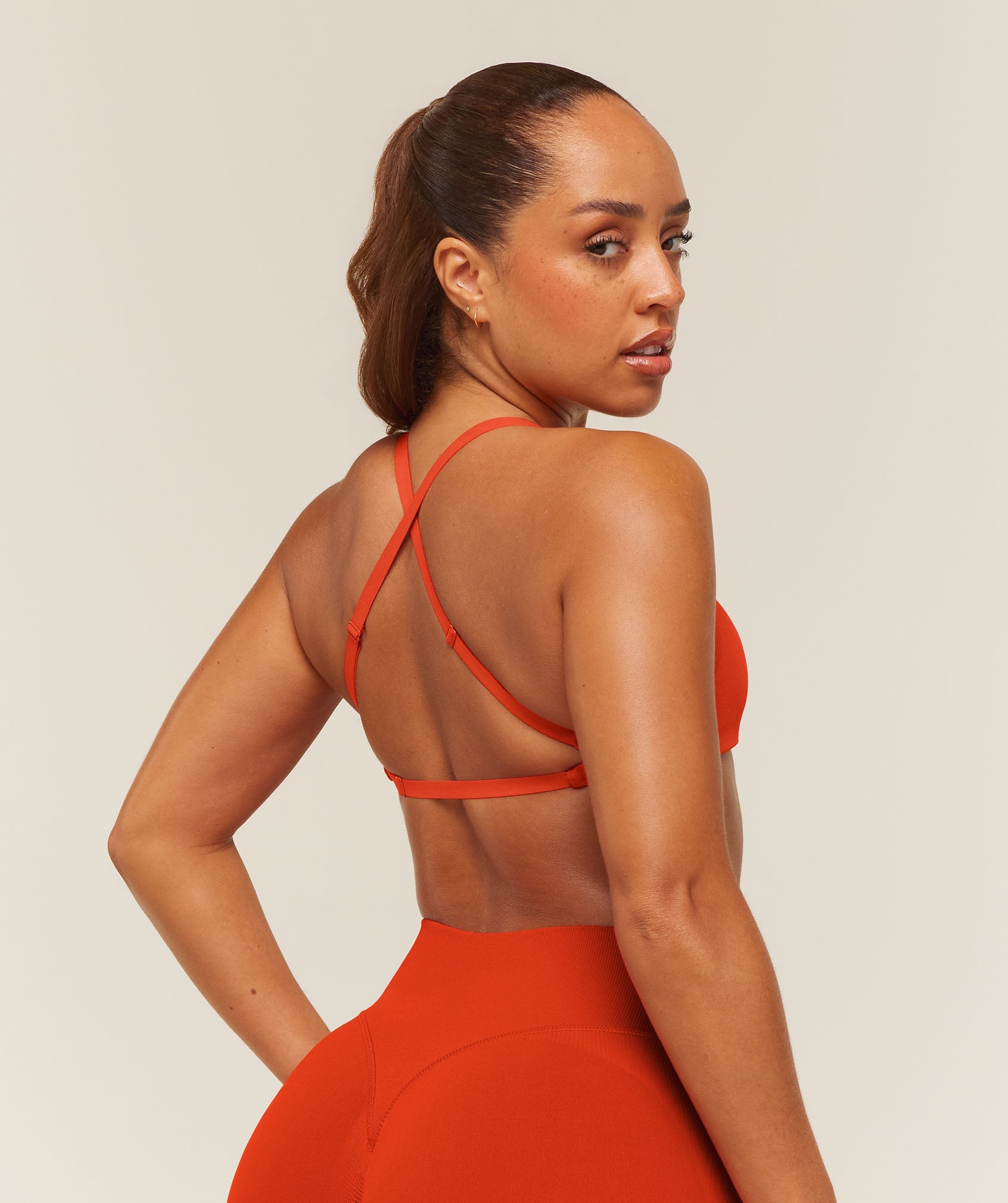Lift Seamless 2.0 Sports Bra - Bold Orange — imagem 2