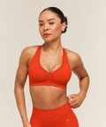 Lift Seamless Sports Bra - Bold Orange — imagem 1