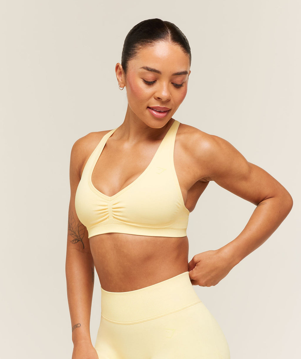 Lift Seamless Sports Bra - Butter Yellow — imagem 4