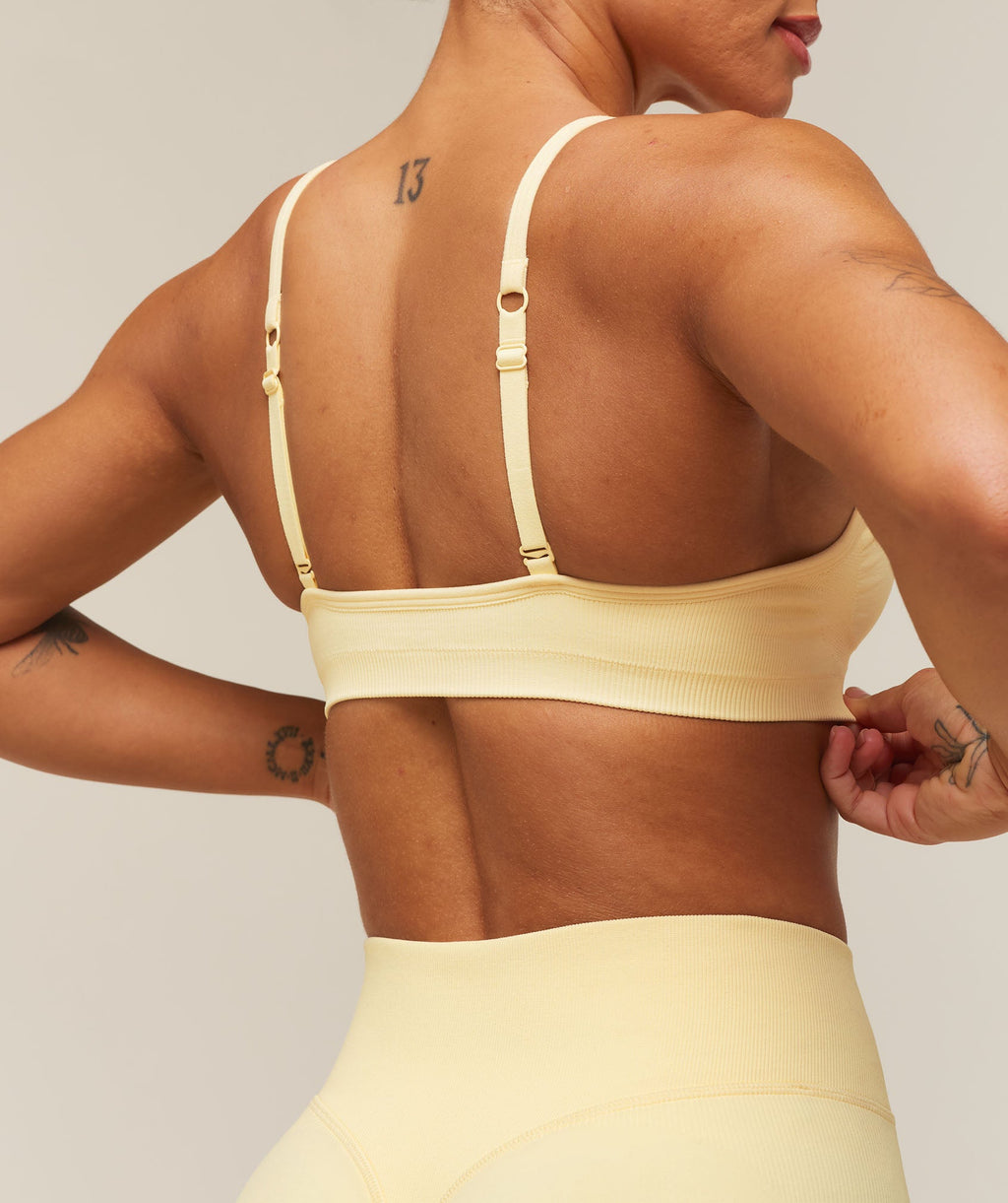 Lift Seamless Sports Bra - Butter Yellow — imagem 5