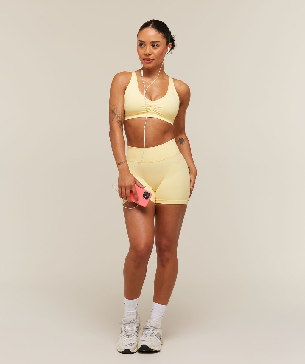 Lift Seamless Sports Bra - Butter Yellow — imagem 7