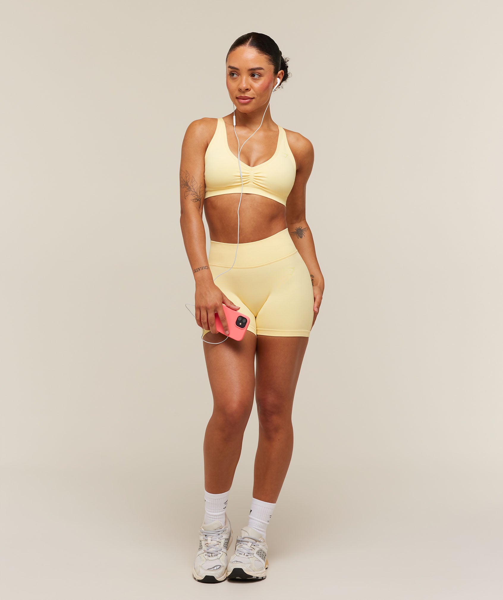 Lift Seamless Sports Bra - Butter Yellow — imagem 7