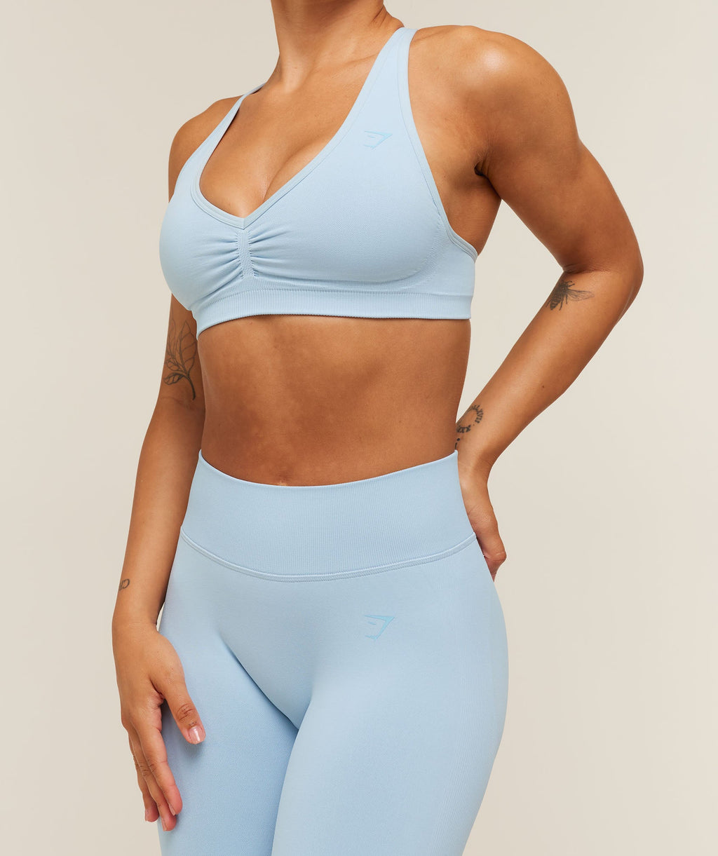 Lift Seamless Sports Bra - Chilled Blue — imagem 6