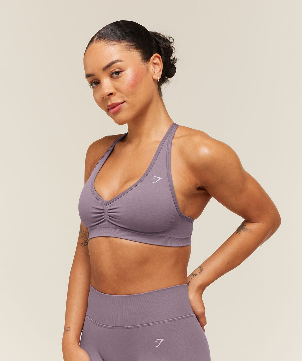 Lift Seamless Sports Bra - Dusk Purple — imagem 4