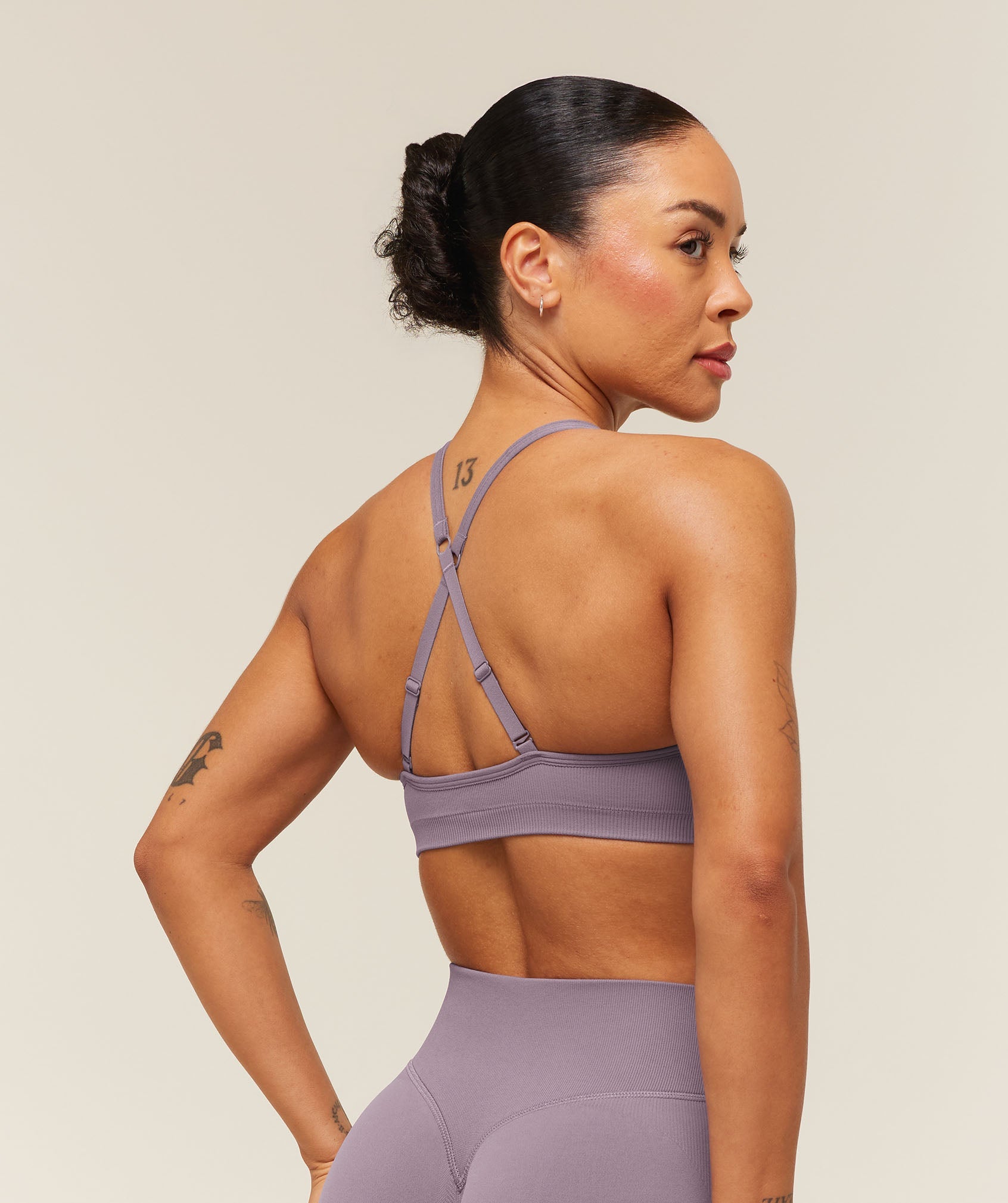 Lift Seamless Sports Bra - Dusk Purple — imagem 2