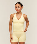 Lift Seamless Tank with Shelf - Butter Yellow — imagem 1