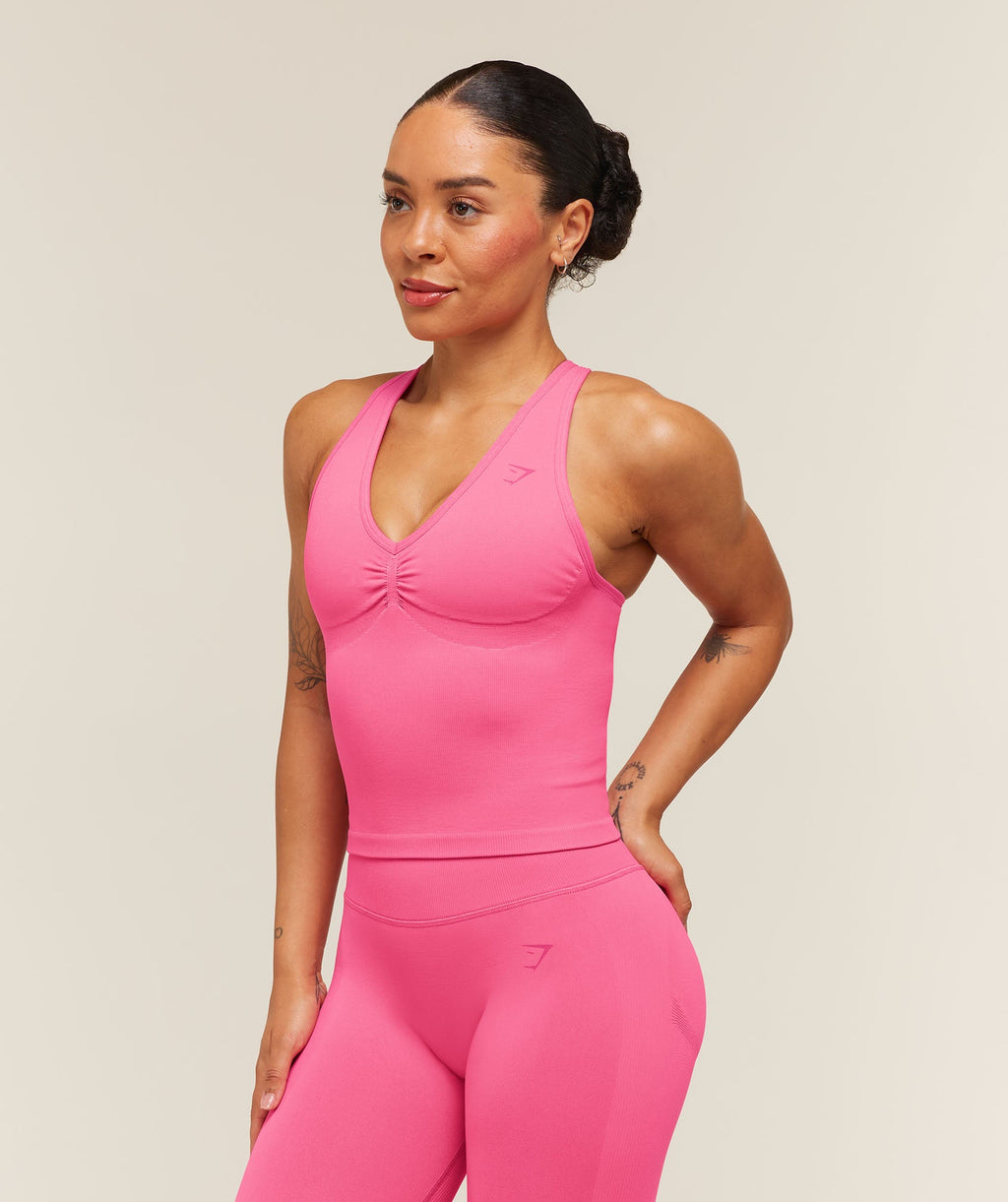 Lift Seamless Tank with Shelf - Physical Pink — imagem 4