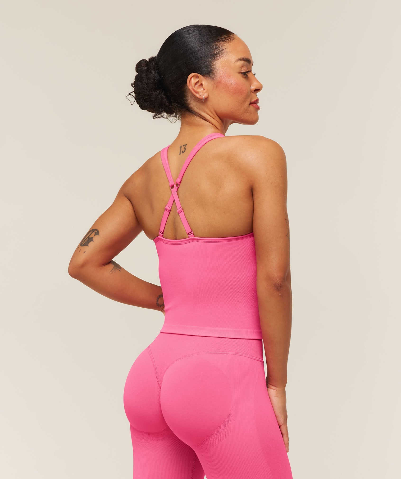 Lift Seamless Tank with Shelf - Physical Pink — imagem 2
