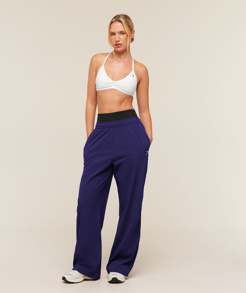 Pump Straight Leg Pants - Indigo Purple — imagem 4